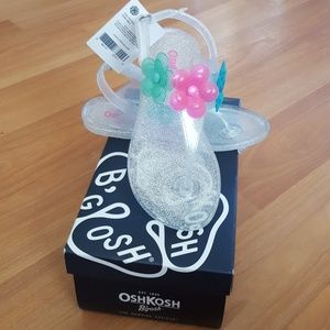 New multi-colored, 3D bouque Sandal